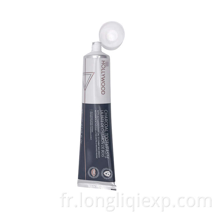 Dentifrice blanchissant pour les dents au charbon biologique en gros 125 ml